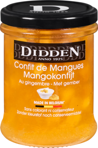 Mango confit with Ginger Jar 220 g