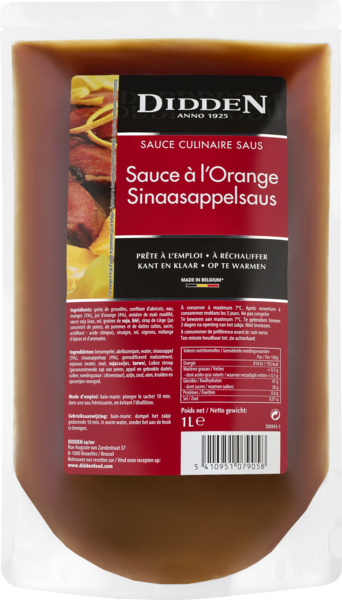 Sauce à l&#039;Orange Doypack 1 L
