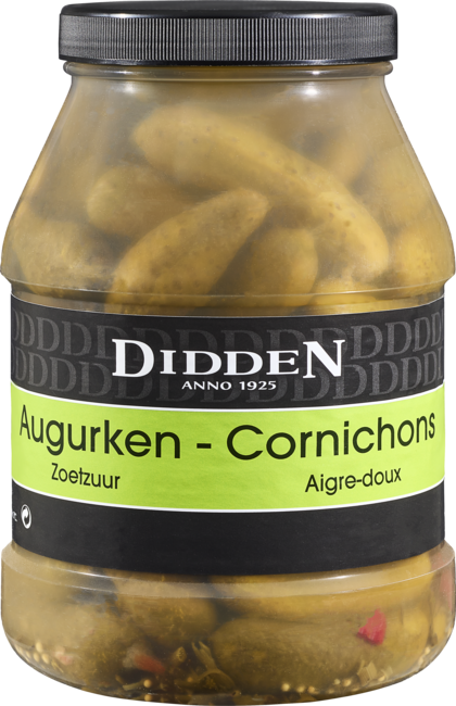 Cornichons Aigre-doux Pot 2400 ml