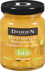 Confit de Mangues au Gingembre BIO