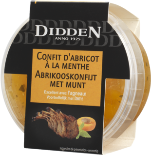 Apricot confit with mint Chilled Cabinet 150 g