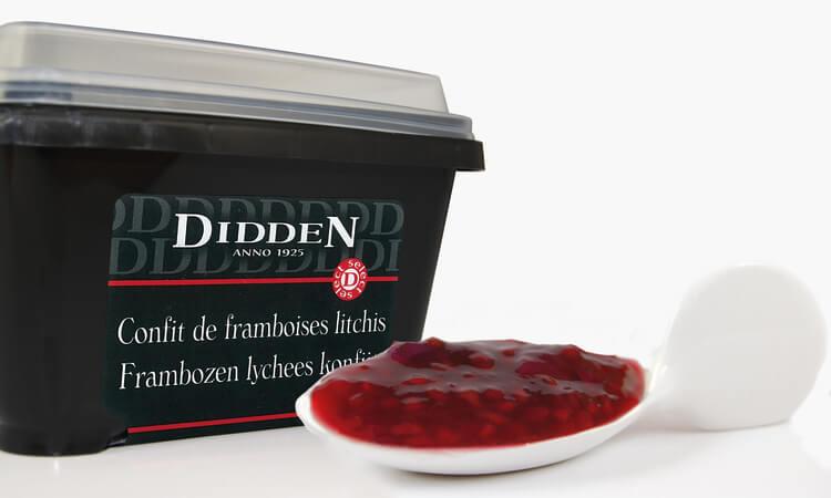 Raspberry confit with litchis Chilled Cabinet 1,5 kg