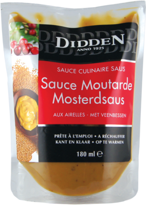Mustard with Cranberries Doypack 180 ml