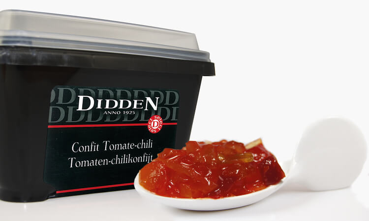 Tomaten Chili konfijt Schaatlje 1,5 kg (vers)